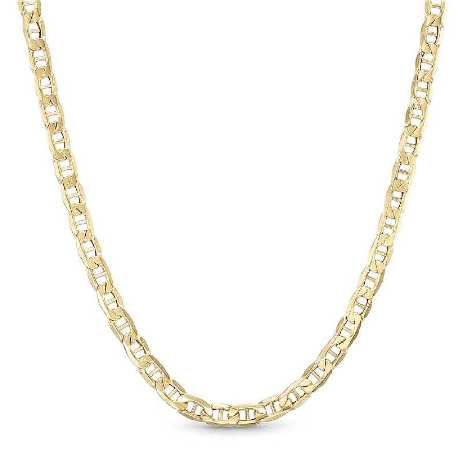 Banter Made In Italy 4.1Mm Mariner Chain Necklace In 10K Hollow Gold - 18" Necklaces