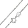 Banter Made In Italy Child'S 090 Gauge Box Chain Necklace In Solid Sterling Silver - 15" Necklaces