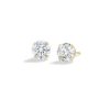 Banter 14K Solid Gold Cz 6Mm Piercing Studs Earrings