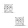 Banter 7.0Mm Princess-Cut Cubic Zirconia Stud Earrings In 14K White Gold Earrings