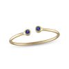 Banter 10K Gold Blue Cz Double Bezel-Set Ring Rings