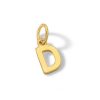 Banter 14K Semi-Solid Gold D Charm Charms