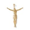 Banter Crucifix Necklace Charm In 10K Gold Charms