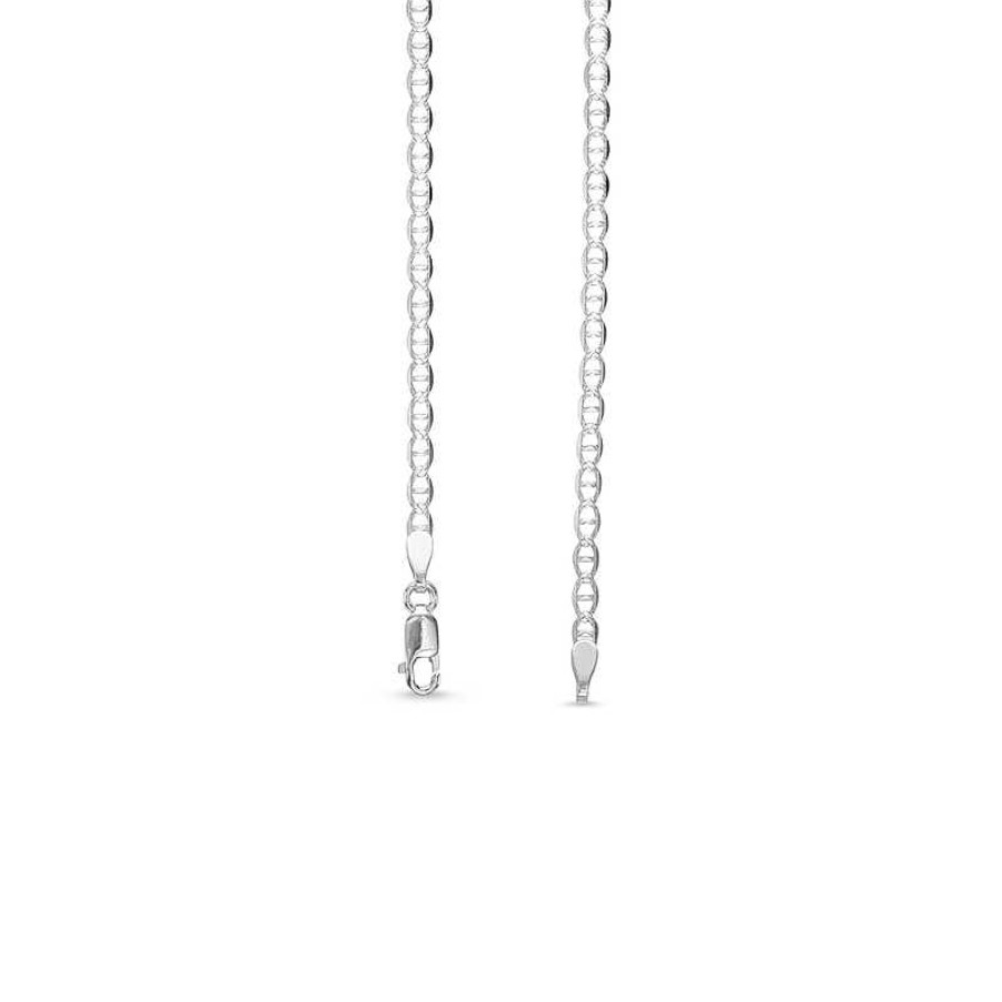 Banter Made In Italy 2.7Mm Diamond-Cut Mariner Chain Necklace In Solid Sterling Silver - 15" Necklaces