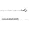 Banter Cubic Zirconia Composite And Polished Heart Alternating Dangle Station Anklet In Sterling Silver - 10" Ankle