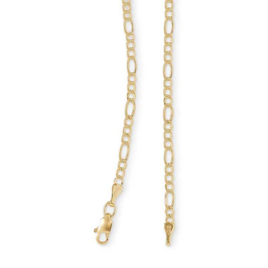 Banter 10K Hollow Gold Figaro Chain - 16" Necklaces