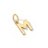 Banter 14K Semi-Solid Gold M Charm Charms