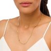 Banter 3.7Mm Id Curb Chain Necklace In 10K Gold - 20" Necklaces