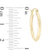 Banter 20Mm Hoop Earrings In 14K Tube Hollow Gold Earrings