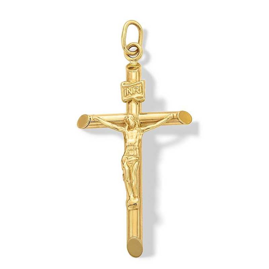 Banter 14K Hollow Gold Large Crucifix Charm Charms