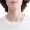 Banter Made In Italy 3Mm Diamond-Cut Mariner Chain Necklace In 10K Hollow Gold - 18" Necklaces