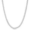 Banter 1/2 Ct. T.W. Diamond Tennis Necklace In Solid Sterling Silver - 16" Necklaces