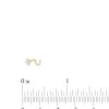 Banter 14K Gold Starburst Screw Nose Stud - 20G 5/16" Nose