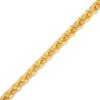 Banter 250 Gauge Wheat Chain Bracelet In Solid Sterling Silver With 10K Gold Plate - 9" Bracelets