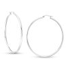 Banter 56Mm Tube Hoop Earrings In Hollow Sterling Silver Earrings